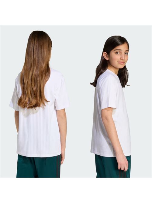 wide rib tee ADIDAS ORIGINAL | JX5179WHITE/BLACK